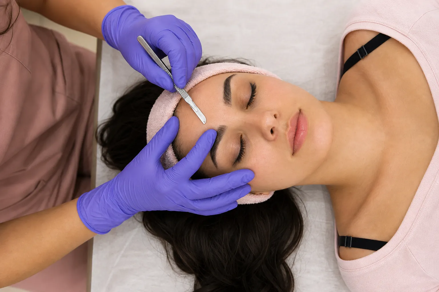 Dermaplaning Facial treatment at SI Glam Glow